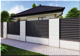 Hliníkový plot RAPALLO