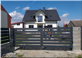 Hliníkový plot SORI 150